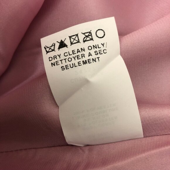 ABS Allen Schwartz Dress Tafetta Floral Ruffle Hem Sleeveless Purple Size 4 - Picture 7 of 7